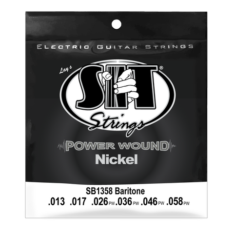 SB1358 BARITONE POWER WOUND NICKEL ELECTRIC      SIT STRING