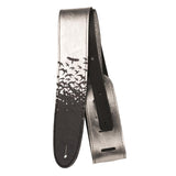 PRS Premium Leather Silver Shimmer Strap ACC-123115