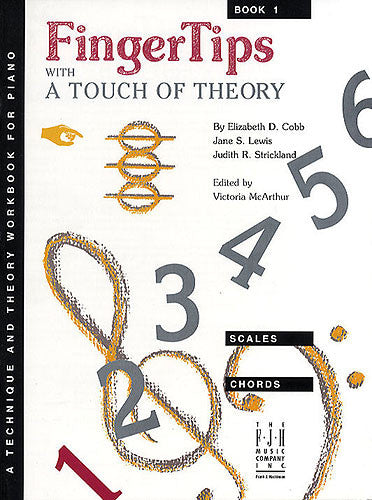 FingerTips With a Touch of Theory, Book 1 FJH FF1064   upc