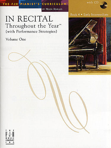 In RecitalÌÎÌ_̴åÇÌÎå«?Ìâ Throughout the Year (with Performance Strategies): Volume one - Book 4 FJH FF1462   upc