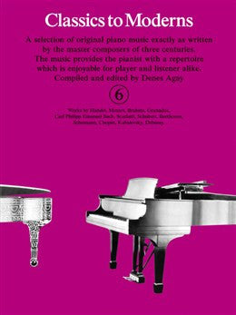 CLASSICS TO MODERNS ̴Ì_̴åÇÌÎ_ÌÎ__̴Ì_̴åÇÌÎ_ÌÎ___ BOOK 6 PF̴Ì_̴åÇÌÎ_ÌÎ__̴Ì_̴åÇÌÎ_ÌÎ___ YK20063   upc 9780860014089