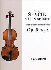SEVCIK OTAKAR VIOLIN STUDIES VLN METHOD FOR BEGINNERS OP6 PT5 VLN BK̴Ì_̴åÇÌÎ_ÌÎ__ BOE003523   upc 0