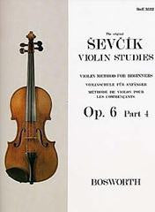 SEVCIK OTAKAR VIOLIN STUDIES VLN METHOD FOR BEGINNERS OP6 PT4 VLN BK̴Ì_̴åÇÌÎ_ÌÎ__ BOE003522   upc 0