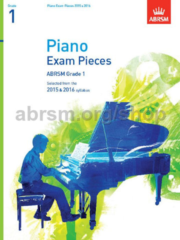 PIANO EXAM PIECES 2015 &16 G1+CD MY/SG 9781848496576   upc 9781848496576